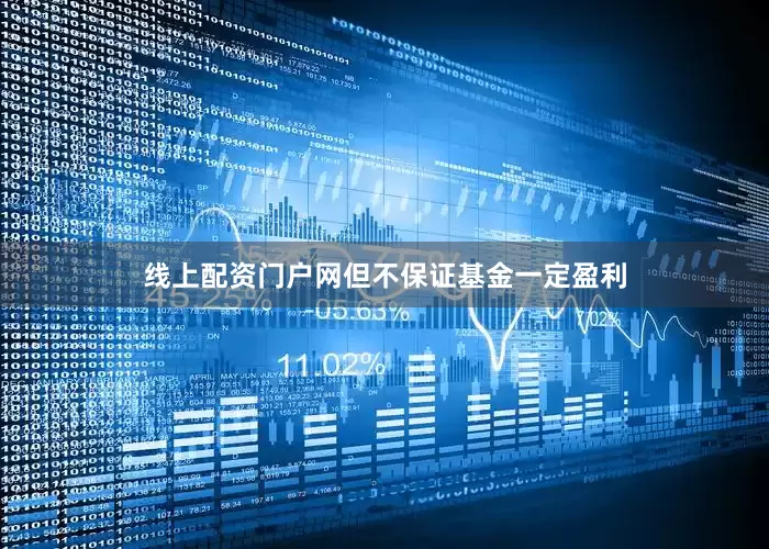 线上配资门户网但不保证基金一定盈利